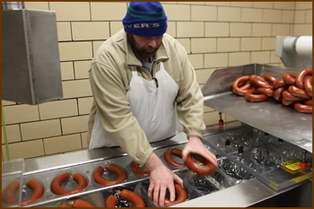 Troyer's Genuine Trail Bologna Packaging