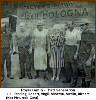 Troyer Family - Third Generation